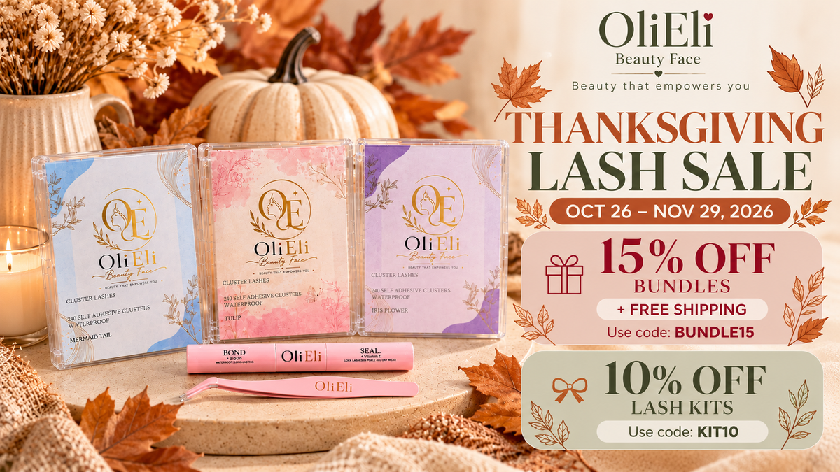 🎀 Holiday Beauty Sale | Save 10%–15% at OliEli Beauty Face!