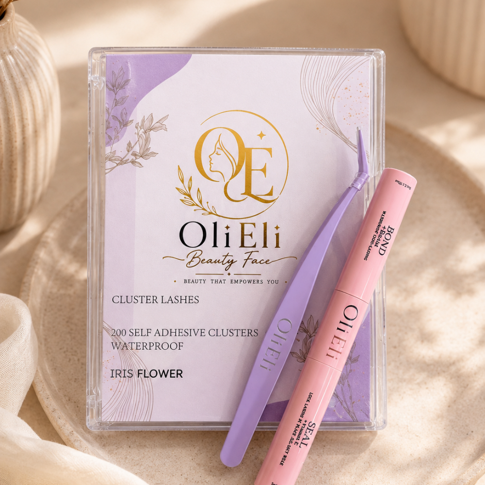 Iris Flower Cluster Lashes Wispy Petal Volume | DIY Lash Extensions
