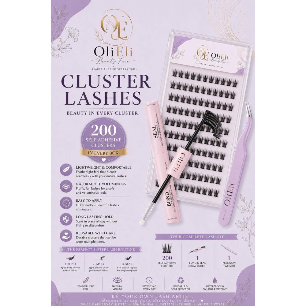 Iris Flower Cluster Lashes Wispy Petal Volume | DIY Lash Extensions